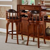 欧式 轻奢中岛椅子岛台 实木b吧台椅酒吧椅旋转靠背高脚凳家用美式