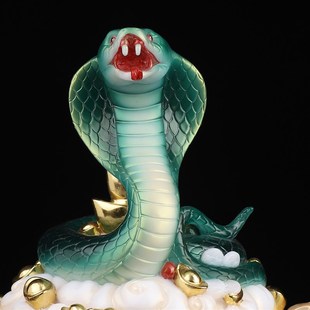 九尾白狐真身紫狐m黑蟒蛇蟐黄家仙真身胡黄常蟒四大家族堂口摆件