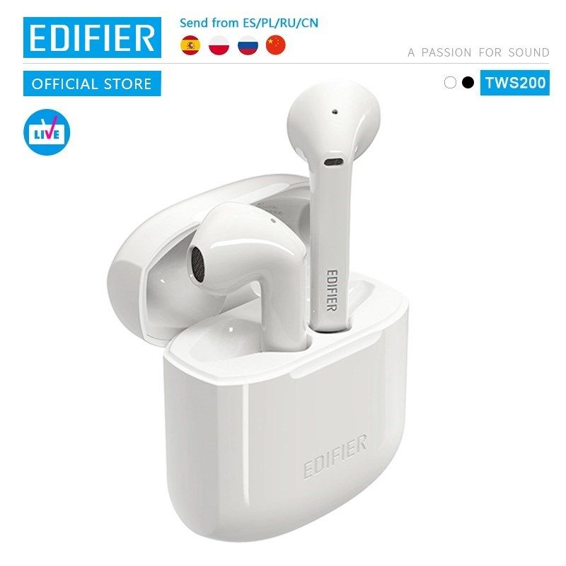EDIFIER TWS200 TWS Earbuds Qualcomm aptX WirReless earphone