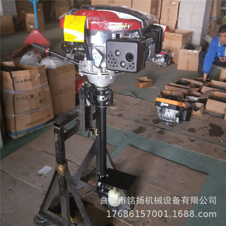 厂家直销船用水中推进器 四冲程救援橡皮艇舷外机 100型柴油挂机