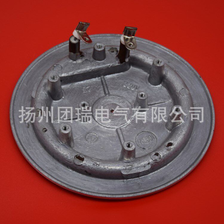厂家直销供应模具220V/1000W发热盘电热盘铸铝加热器非标可定制