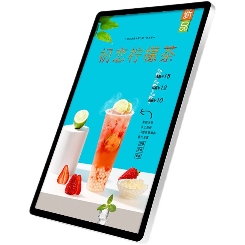 热销超薄灯箱f室内圆角磁吸式奶茶店发光展示牌点餐广告牌定做菜