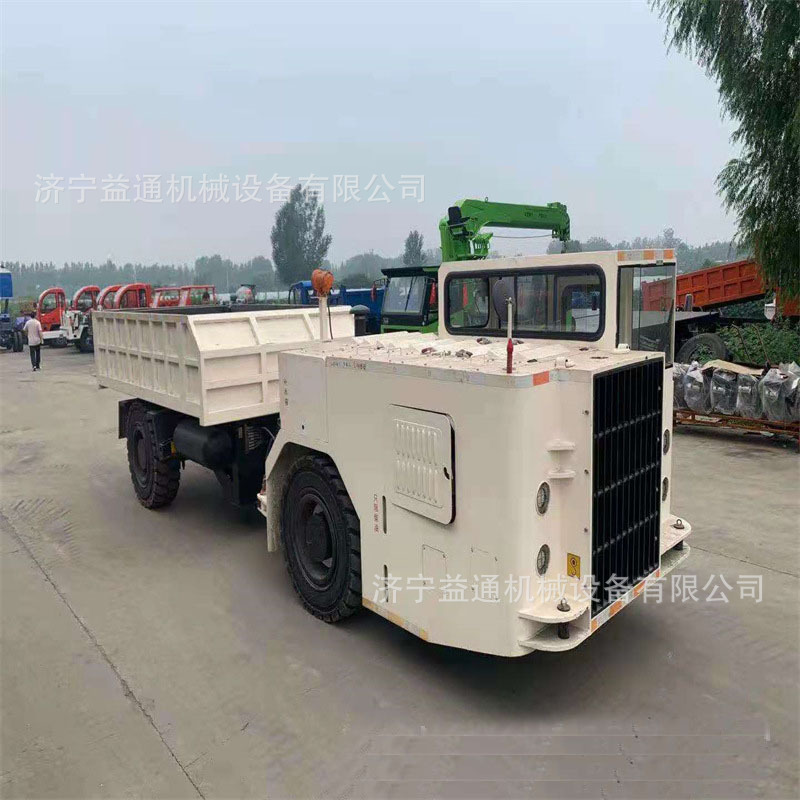 矿用防爆柴油机无轨胶轮车 井下用四轮运输胶轮车