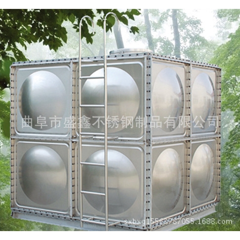 不锈钢水箱304生活蓄水设备楼顶消防水箱彩钢保温水箱