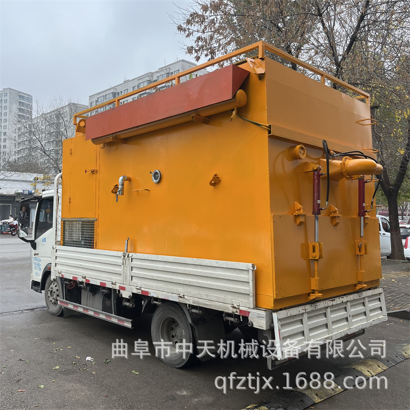 车载式移动式气力储灰设备 粉料中转方箱输送机kxxx888