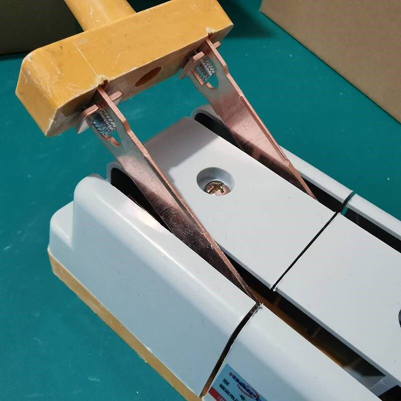 双向倒顺闸刀开关两相家用电源切换电闸100NA电动车转换双投刀闸