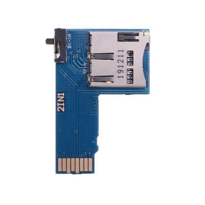 Dual System Switcher 2 in 1 MiBcro SD/TF Card Memory Storage