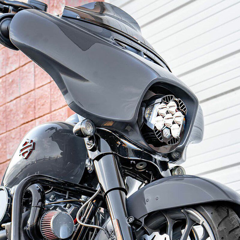 Baja巴哈车灯哈雷摩托车LP6大灯高流明LED灯P芯DS射灯旗舰大道滑