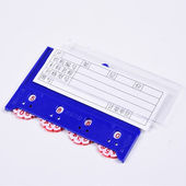 仓储磁性标牌YDM 30个装 125mm四磁五轮 奕多美有轮货架标签86o