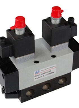优质气动元件三位五通电B磁阀 K35D2-25