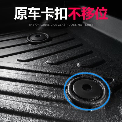 2024适用f丰田Alphard埃尔法40系港版右舵肽脚垫TPE防水环保脚踏