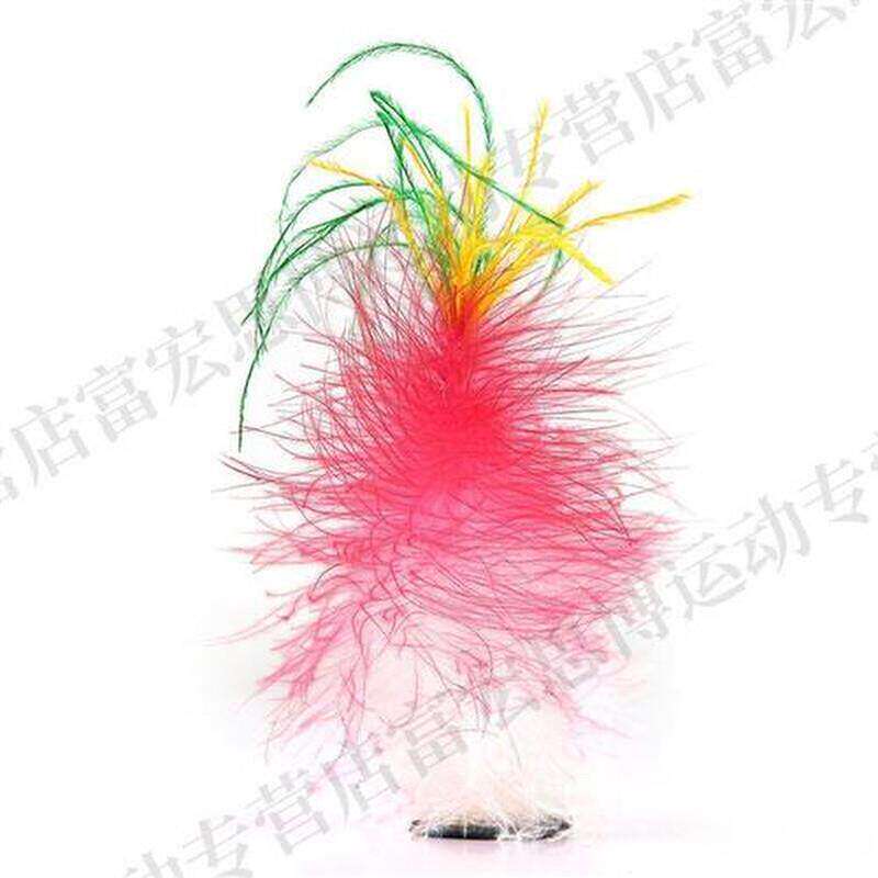 新品雕毛毽子毽子毽雕精品花球毽毽花翎花毽