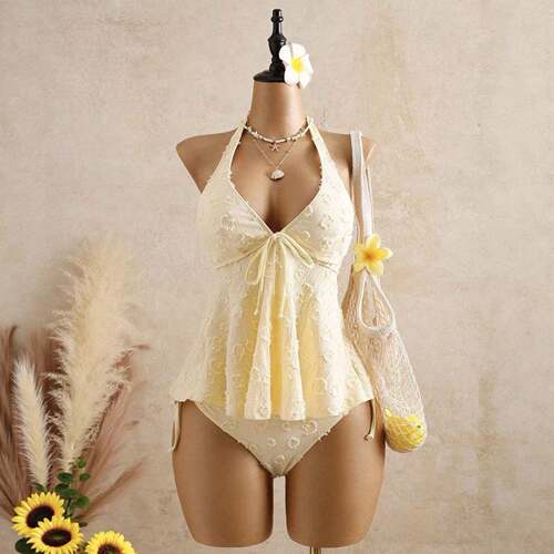 Womens Fashion Two-Piece Swimsuit Stylish Beachwear Fo