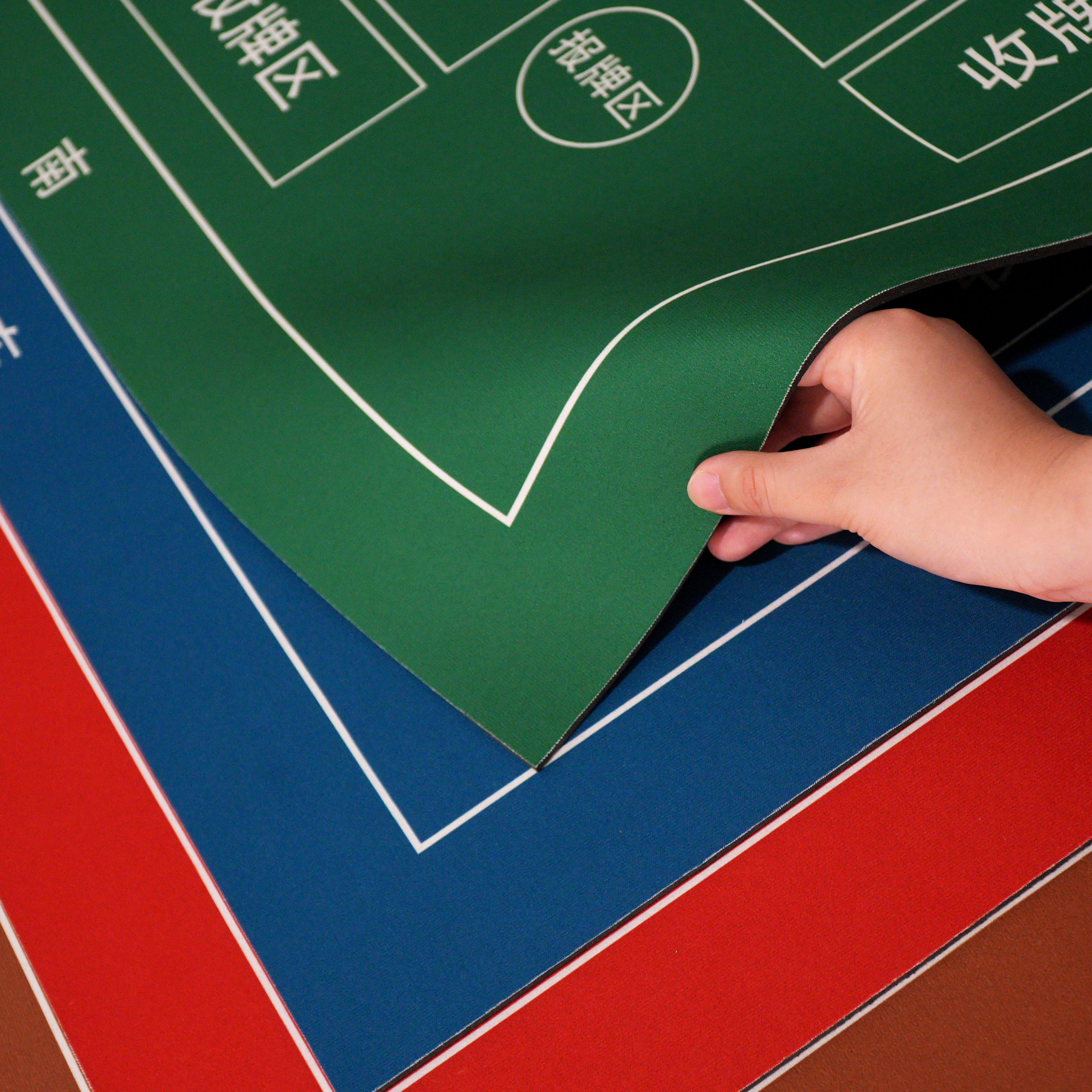 打掼蛋专用桌布比赛专业惯蛋桌垫牌垫防滑加厚隔音橡胶扑克垫子