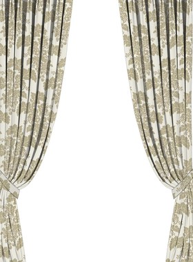 窗帘面料布料GJM0730T欧花1色可选