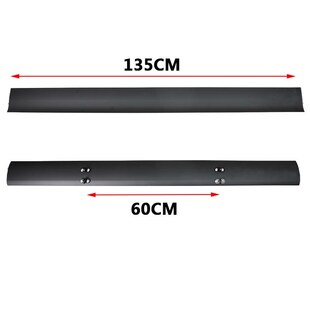 Universal 135ckm Lightweight Aluminum Car Spoiler Wing Small