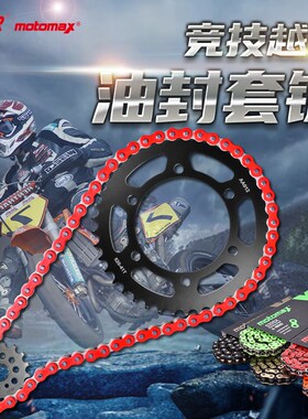 适用川崎Zephyr链轮ZR550 ZR400C EX500 GPZ500大小牙盘链轮套链