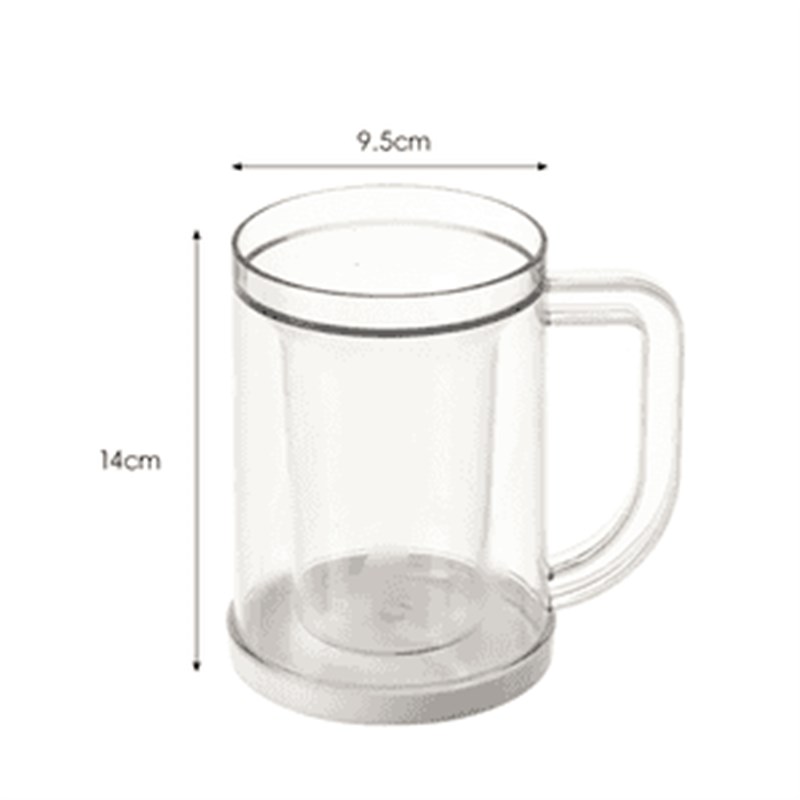 【下单立减50】冰镇制冰杯夹z层夏天冰镇杯啤酒杯创意水杯JH