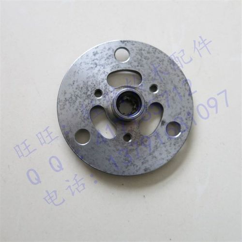 适用摩托车 睿彩QS125T-4/4B风扇固定盘 睿彩UMP125T-4C固定叶轮