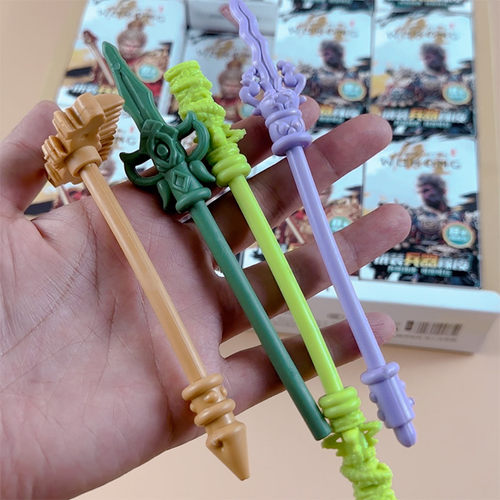黑神话悟空橡皮擦拼装武器模型