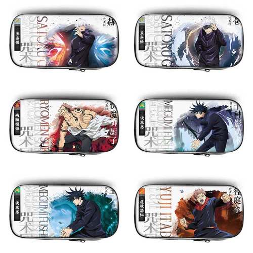 咒术回战笔袋小学生铅笔盒2025新款超火文具袋初中生笔盒学生文具盒儿童联名男生男孩男孩款五条悟日系大容量