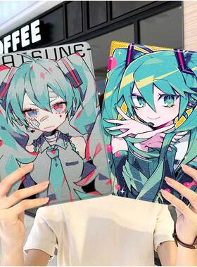 初音未来ipad10保护套pro2024款11寸5苹果air7平板mini6壳4迷你3适用2三折2020带笔槽8第9代2021动漫2018女生