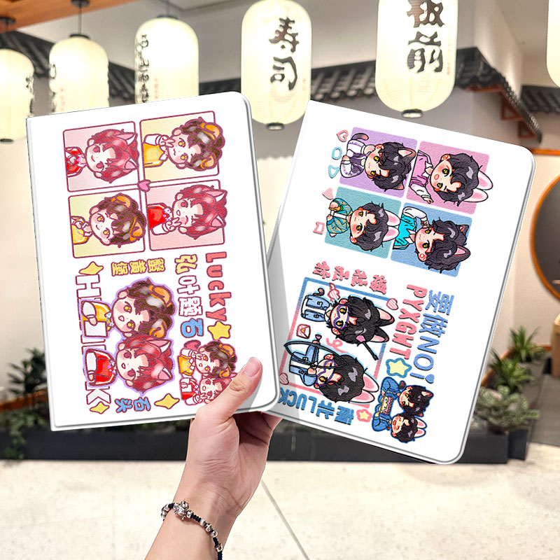 内壳软硅胶材质,四角防摔