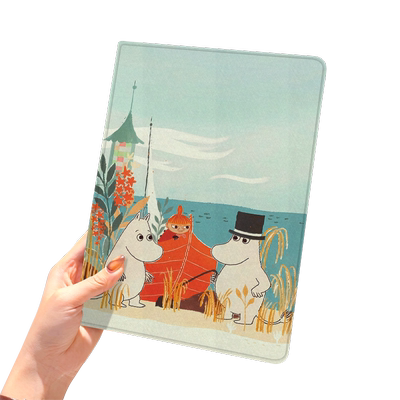河马姆明ipad10保护套pro2024款11寸5苹果air7平板mini6壳4迷你3适用2三折带笔槽八8第9代2020周边2018九歌妮