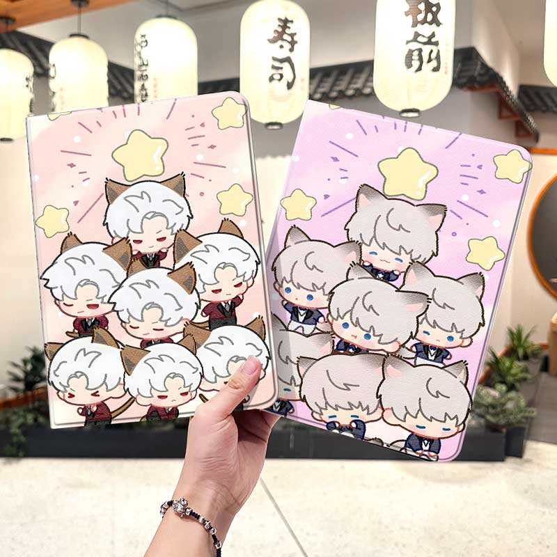 恋与深空ipad10保护套pro2024款11寸5苹果air7平板mini6壳4迷你3适用2三折2020带笔槽8第9代2021卡通2018周边