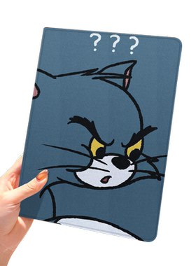 猫和老鼠华为平板matepad11保护套v8pro壳m6带笔槽vivopadair荣耀8畅享2三折7小米6适用5pro六红米se情侣oppo