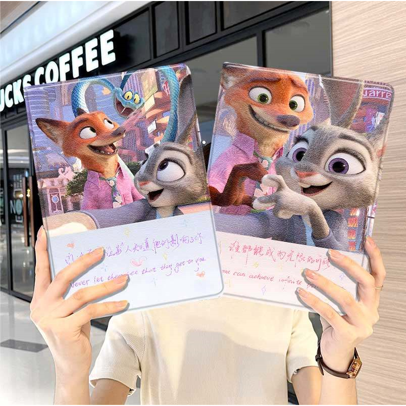 动物城2尼克朱迪文字ipad10保护套pro2024款11寸5苹果air7平板mini6壳4迷你3三折2020带笔槽8第9代2021女2018,3C数码配件,平板电脑保护套/壳,淘宝优惠券,粉丝福利购,淘宝优惠卷