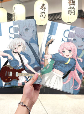 mygo2021款ipad9保护套pro2022苹果mini6外套ipod迷你4壳air5适用2平板3带笔槽十第10代ioad三折九周边二次元