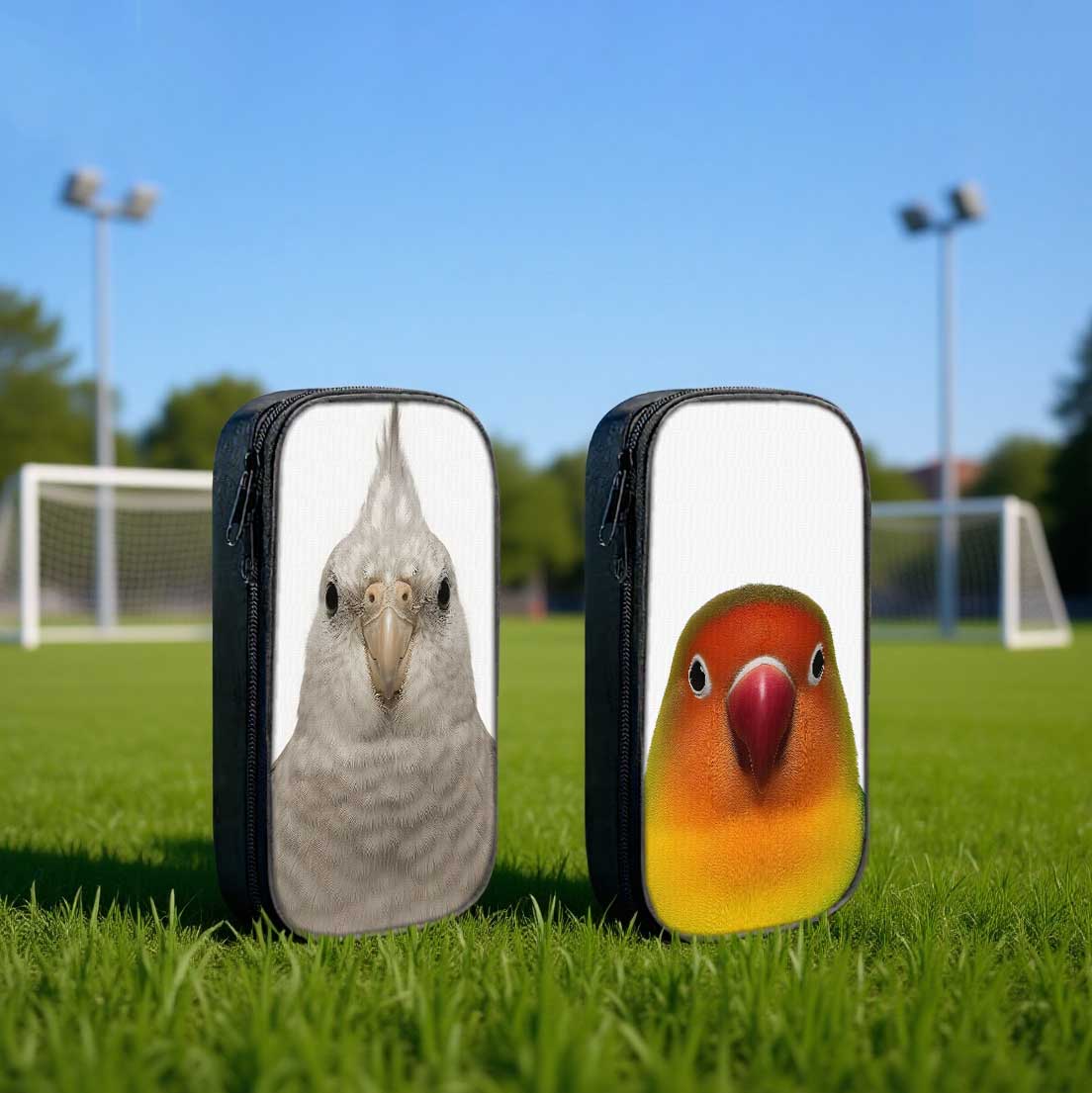 鹦鹉抽象笔袋搞怪小学生铅笔盒2025新款超火文具袋初中生笔盒学生文具盒儿童网红爆款猎奇男女孩女生冷门搞笑