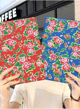 东北大花布ipad10保护套pro2024款11寸5苹果air7平板mini6壳4迷你3适用2三折2020带笔槽8第9代2021男女生2018