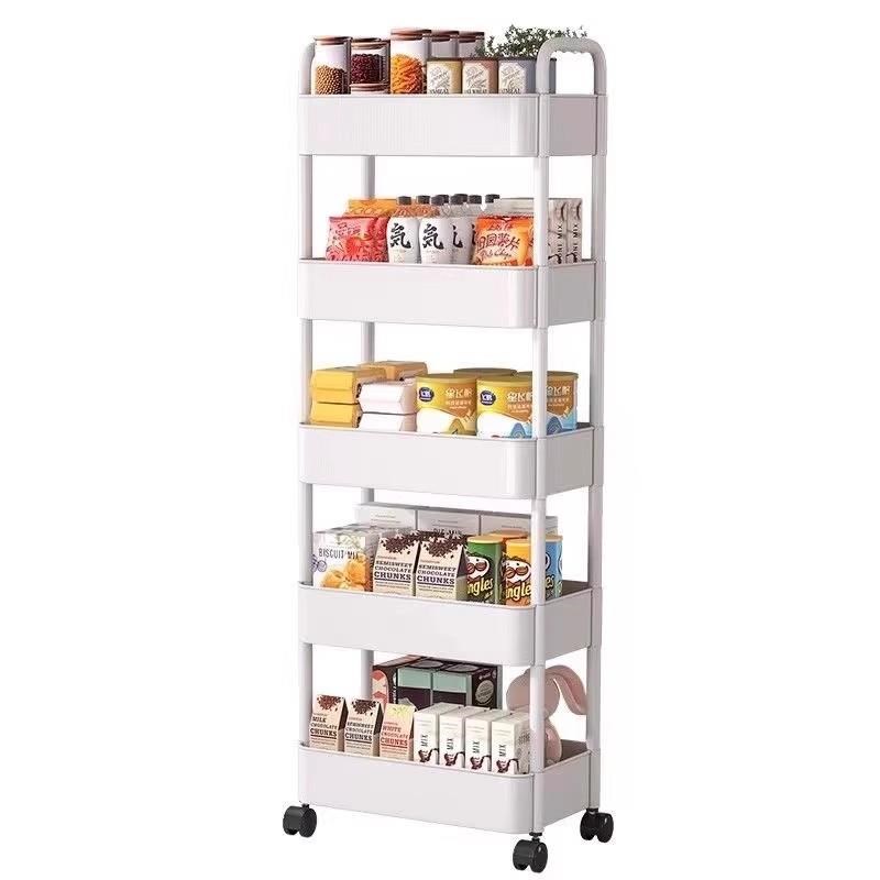 【小马专a属】A小推车置物架厨房浴室落地多层收纳储物架