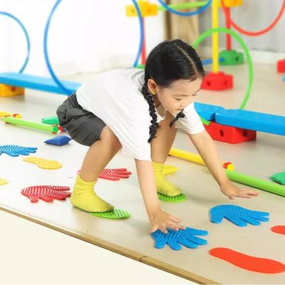 感统训练器材万象组合手印脚印幼儿园游戏垫手忙脚乱儿童体能玩具