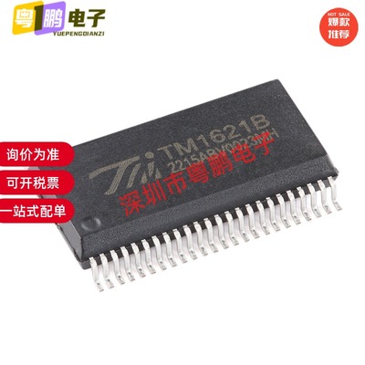 TM1621B(TA1901-A)新版本 SSOP-48内存映象和多功能LCD驱动器芯片