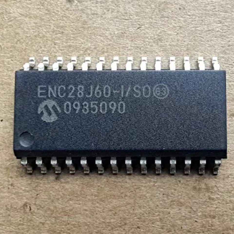 ENC28J60-I/SO 贴片SOP28 以太网控制器芯片 信号处理IC
