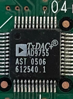AD9755AST 封装LQFP-48  数模转换器芯片