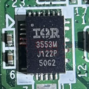 IR3553MTRPBF IR3553M  电桥驱动器IC芯片 QFN-25封装