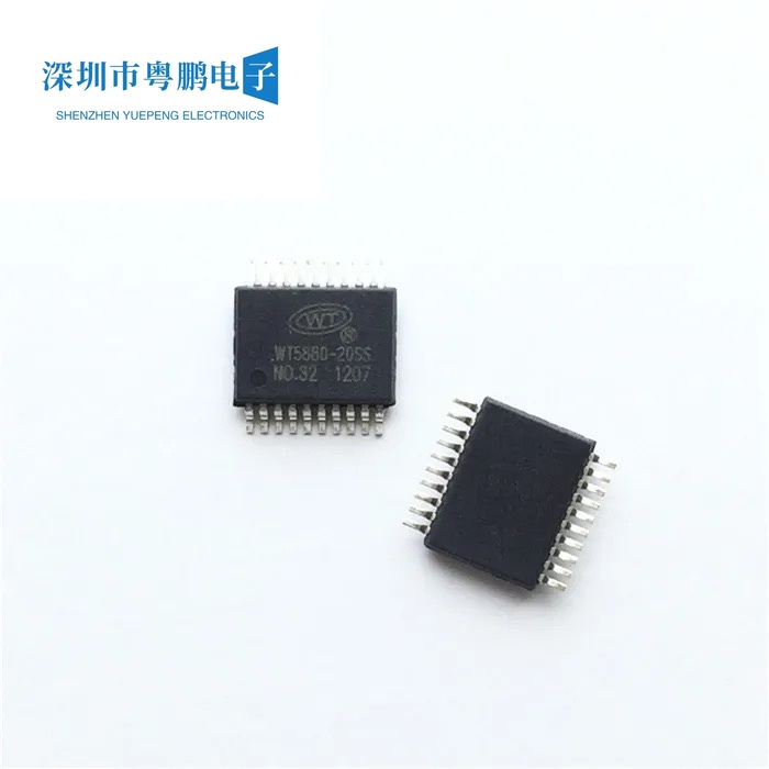 WT588D WT588D-20SS WT5880-20SS SSOP20语音 USB驱动芯片