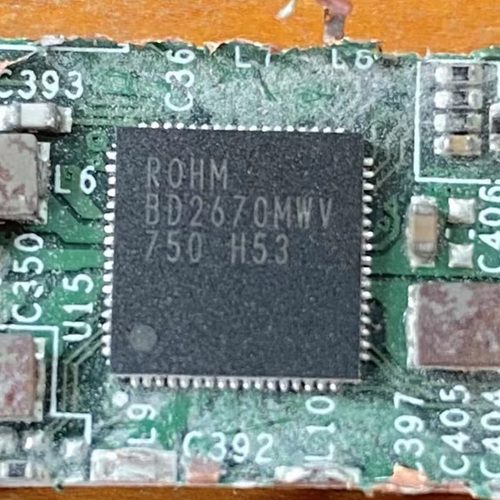 BD2670MWV 封装 QFN68 集成电路电源管理芯片