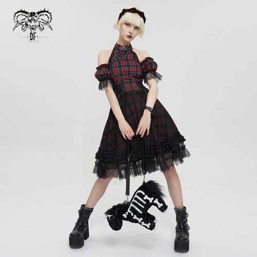 骷髅独角兽毛绒包Devilfashion