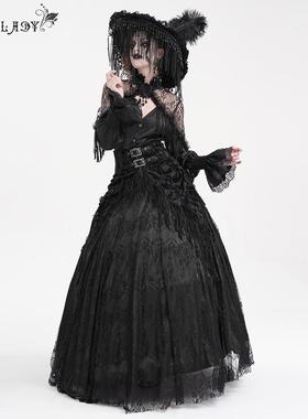 EVA LADY 原创暗黑女巫鬼新娘半身裙万圣节派对【ESKT05001/02】