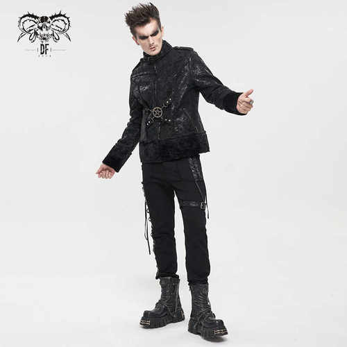 休闲裤Devilfashion毛绒外套宽松