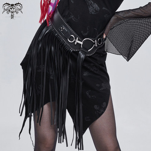 腰封Devilfashion朋克流苏