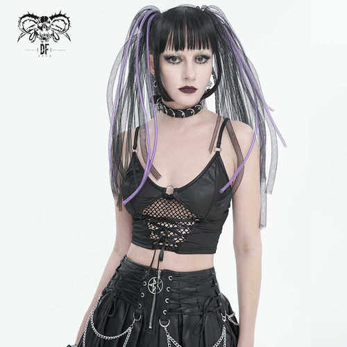 Devilfashion绑带吊带性感