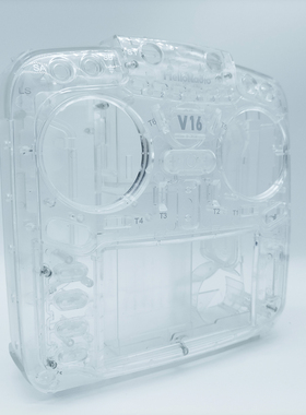 HelloRadio V16遥控器透明外壳，仅塑胶件，不包含螺丝电路板