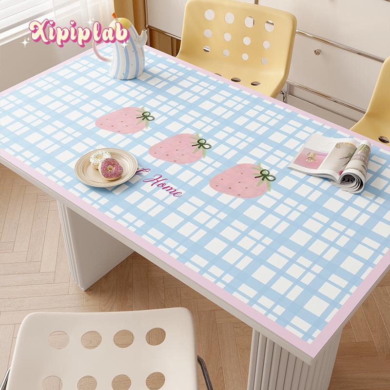xipiplab多巴胺韩式家用皮革餐桌垫防水防烫免洗可擦桌布茶几垫子
