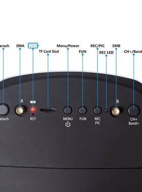 EV800D 5.8G 40CH 5 Iqnch 800*480 Video Headset HD DVR Divers